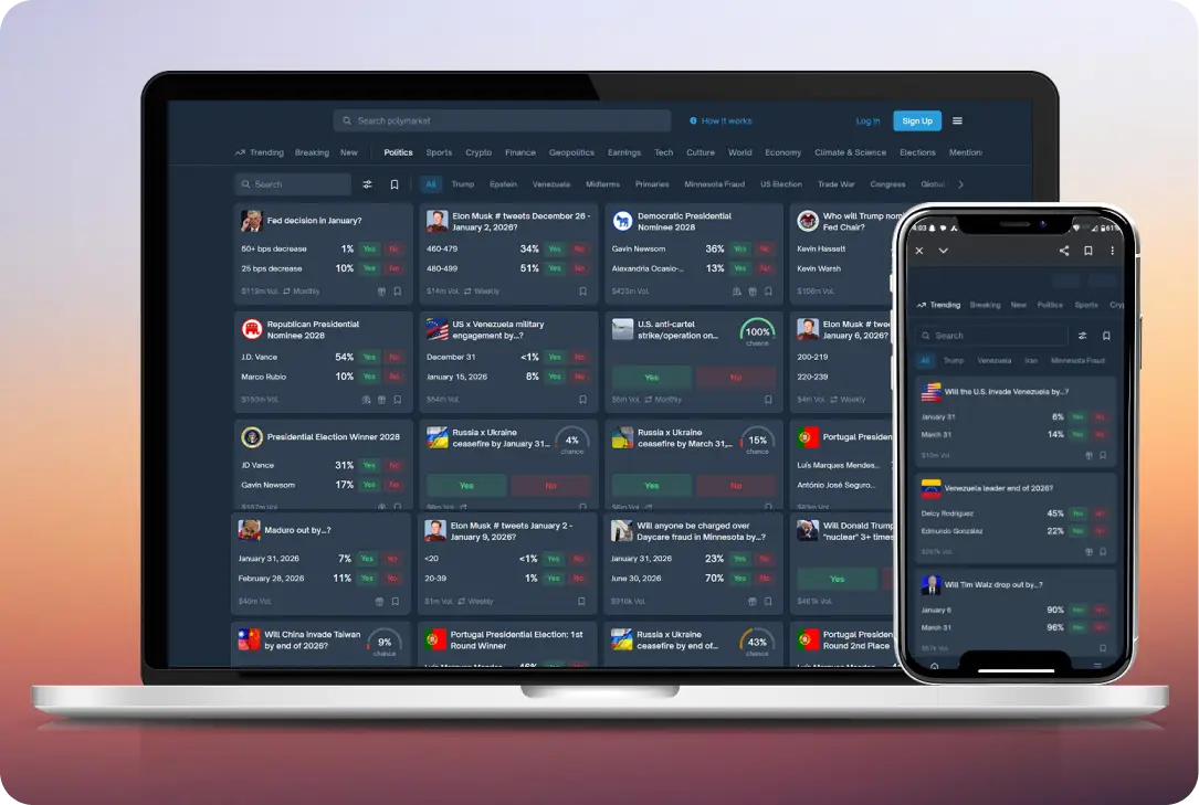 Prediction Market iFrame Integration