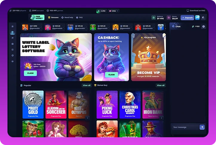 White Label Lottery Software