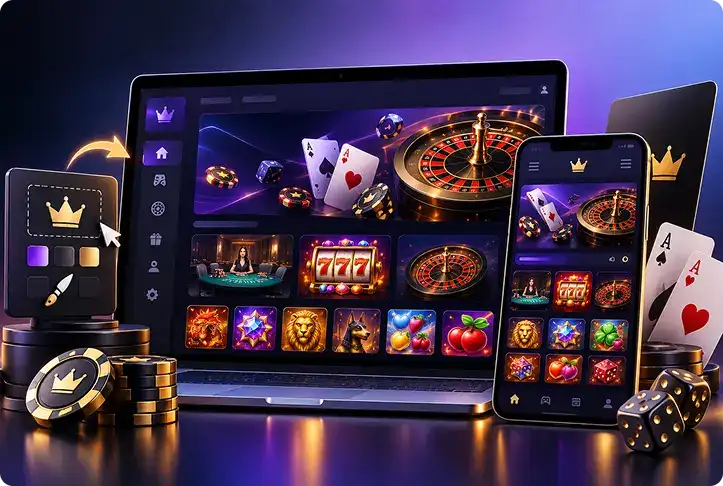 Solutions de logiciel de casino en ligne en marque blanche