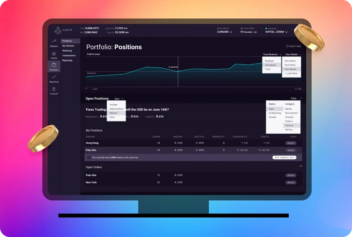 Augur Prediction Marketplace Clone Software Development