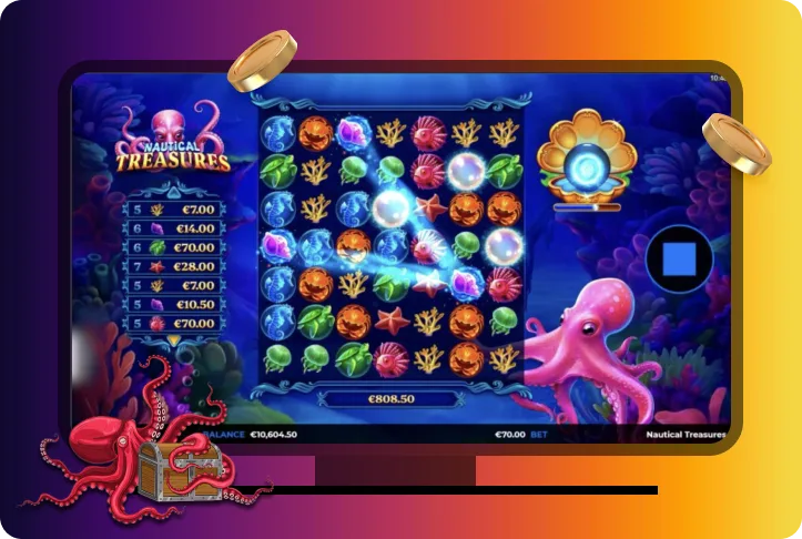 Sea Treasures — Sweepstakes Game Clone by TRUEiGTECH