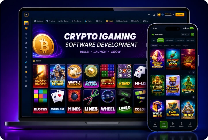 Crypto iGaming Software Development