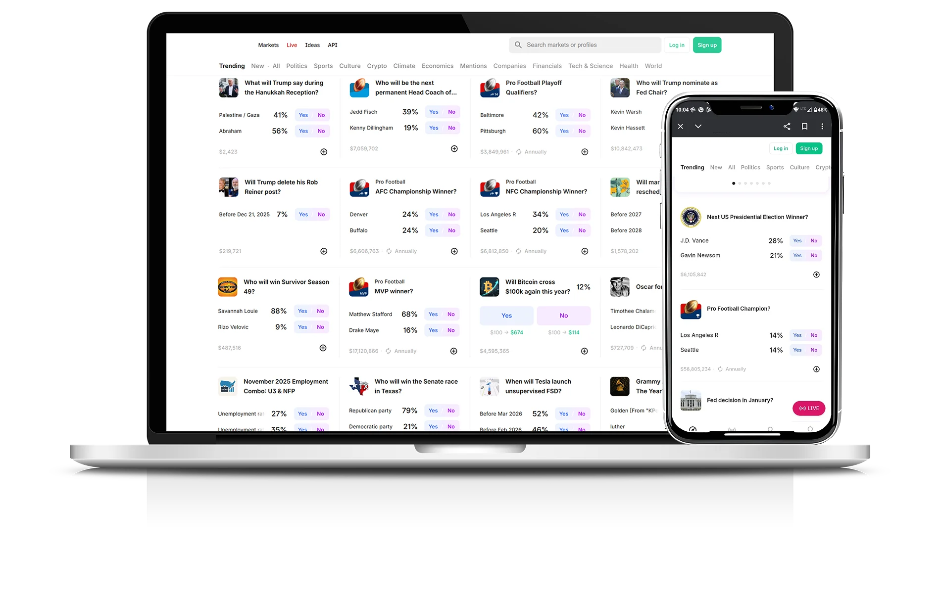 Prediction Market Platform