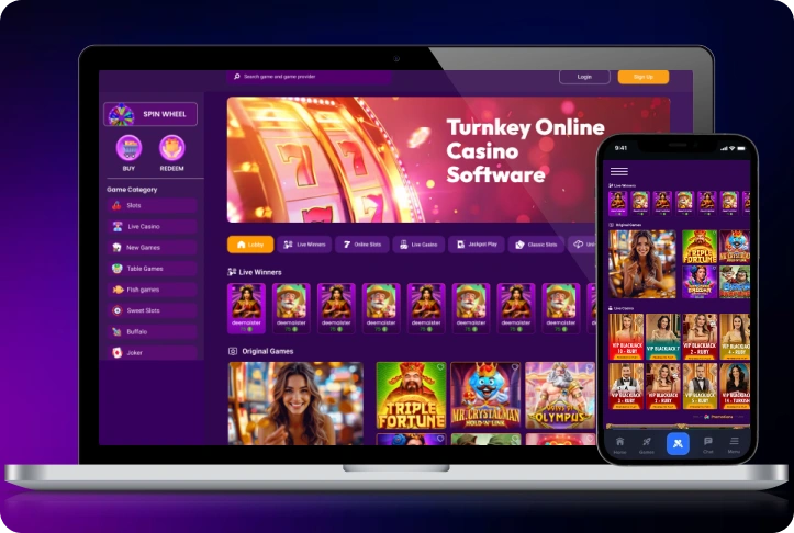 Turnkey Online Casino Software