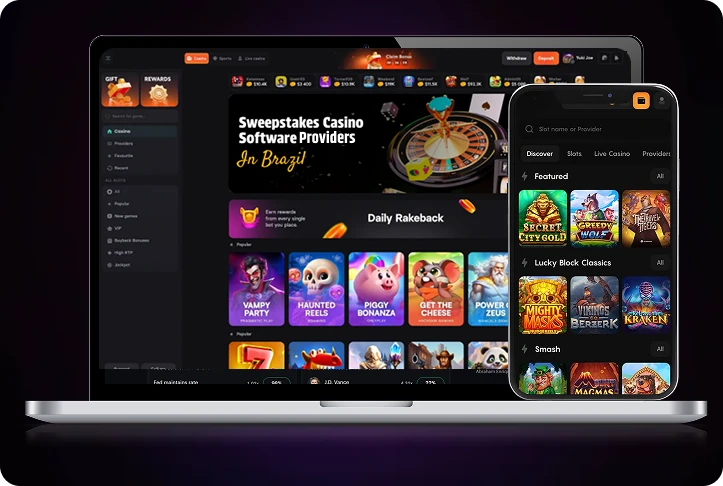 Sweepstakes Casino Software Provider in Brazil