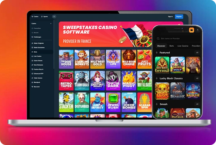 Sweepstakes Casino Software Provider in France