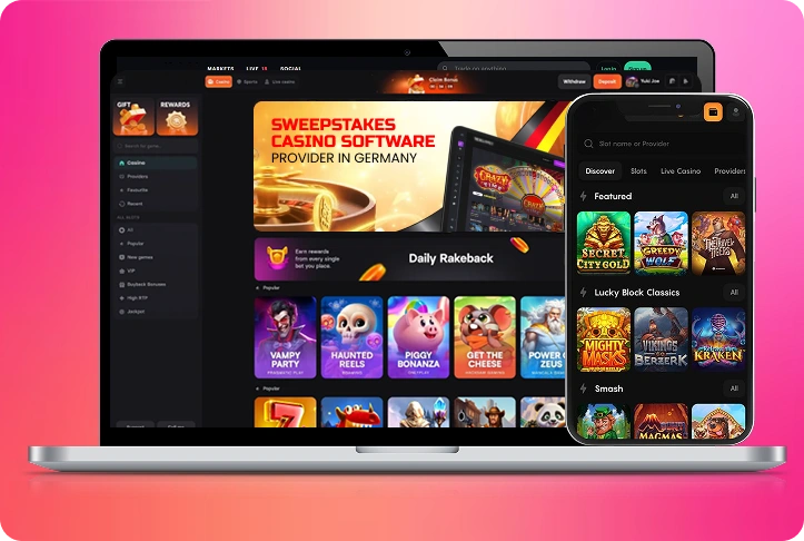Sweepstakes Casino Software Provider in Germany