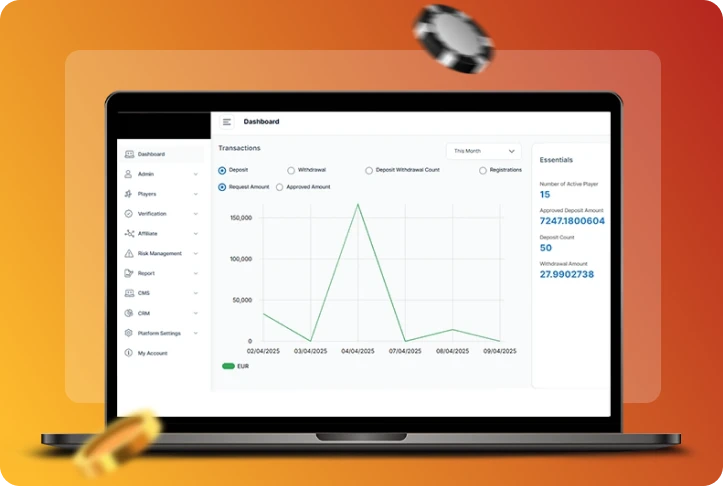 PAM for crypto iGaming