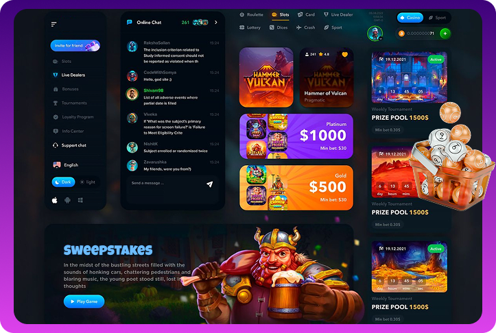 Sweepstake Lottery Software