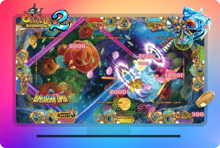 Ocean King 2: Monster’s Revenge — Sweepstakes Game Clone by TRUEiGTECH