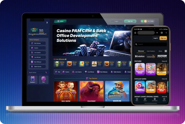 Casino PAM CRM & Back Office Development Solutions